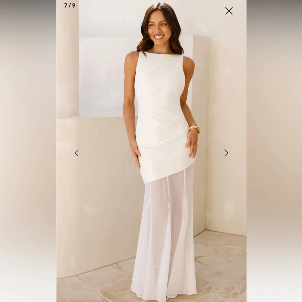 Hello Molly MODERN ART MAXI DRESS - Picture 7 of 9